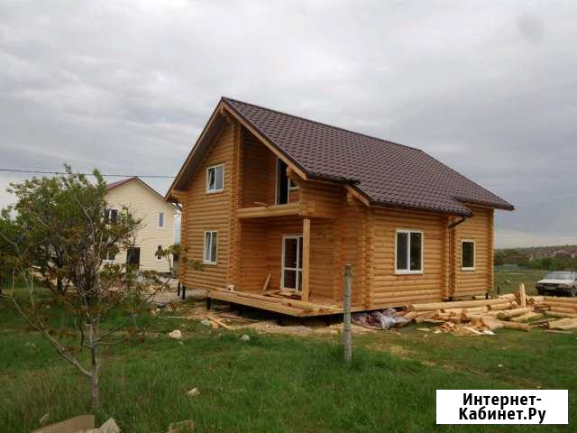 Строим дома из клееного бруса и бревна ск Столица Севастополь - изображение 1