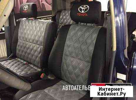 Кожаный салон сиденья Toyota Land Cruiser 80 Москва