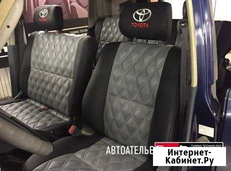 Кожаный салон сиденья Toyota Land Cruiser 80 Москва - изображение 1