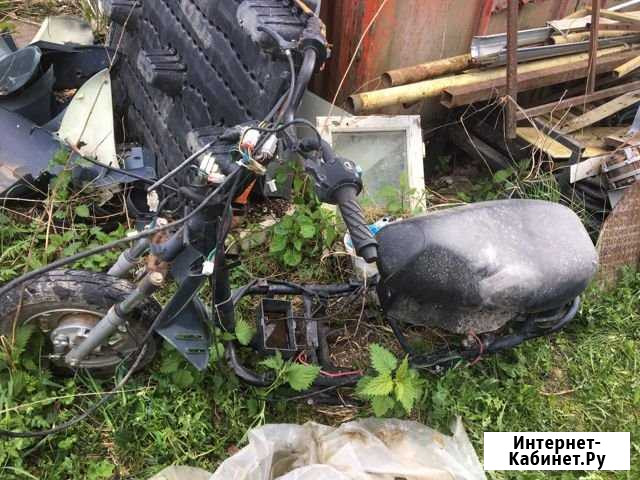 Продам скутер 4т 139qmb под востановление торга не Волоколамск - изображение 1
