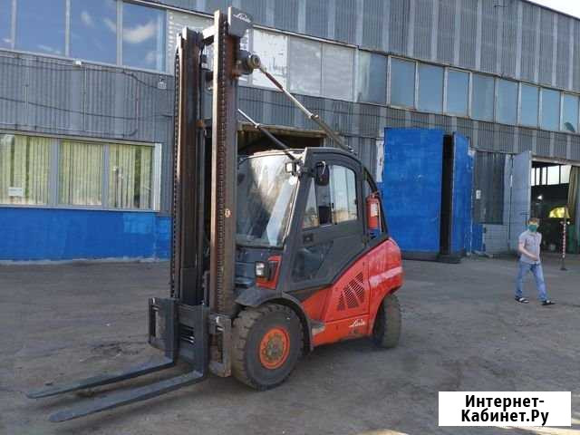 Вилочный погрузчик Linde H45D-01 дизель 4,5т 2010г Краснодар - изображение 1