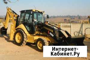 Услуги экскаватора-погрузчика сат 428Е Ильский - изображение 1