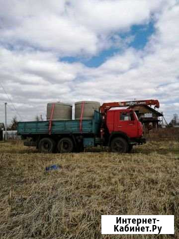 Камаз манипулятор до 10 тон стрела 3 тоны вылет ст Ярославль - изображение 1