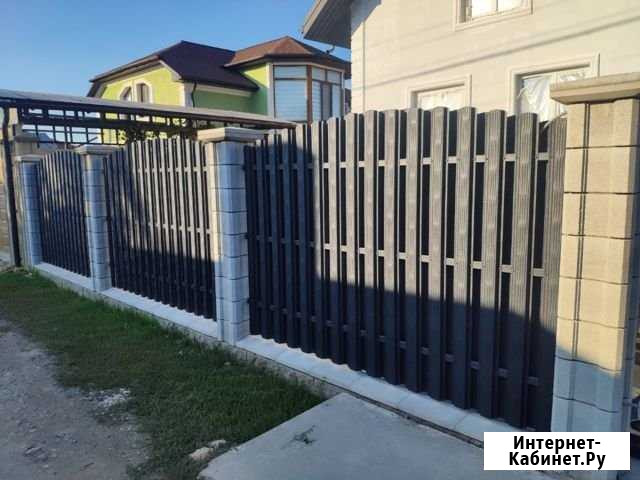 Забор из Евроштакетника гост нам можно доверять Севастополь - изображение 1