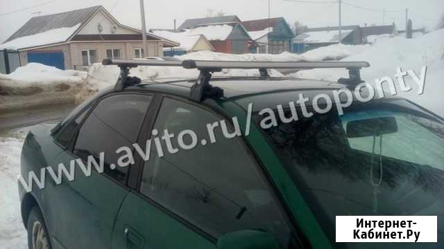 Багажник на крышу аэро поперечины для Ауди А4 Казань - изображение 1