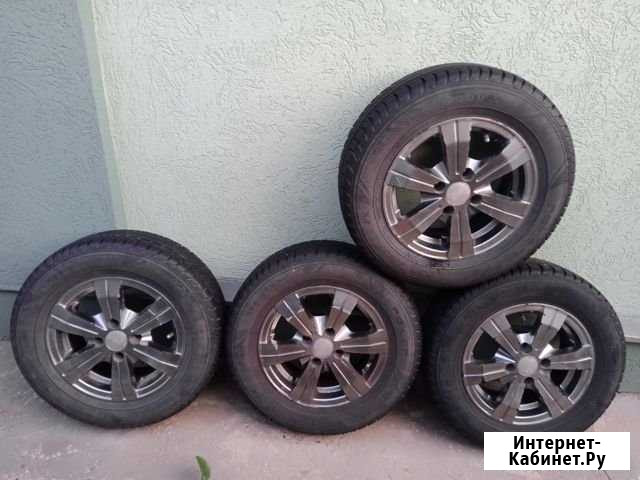Комплект летней резины Nokian 175/70 R13 на литых Иваново - изображение 1
