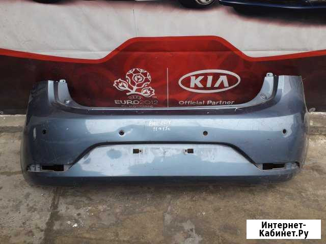 Бампер задний оригинал 11-15г хэтчбек Kia Rio Минеральные Воды - изображение 1