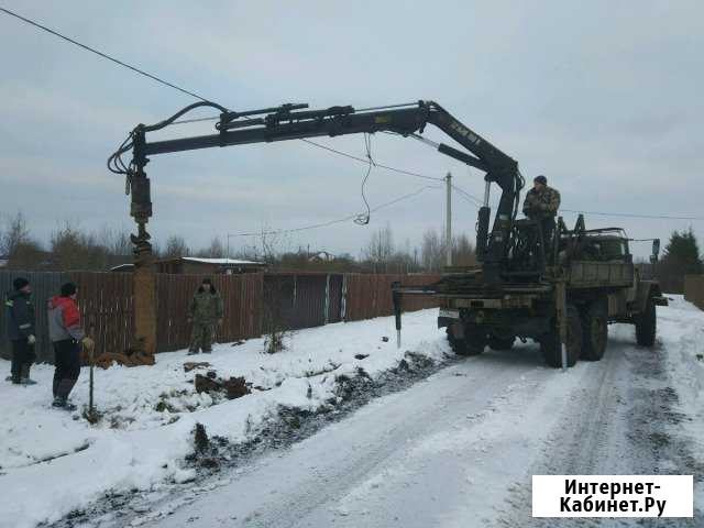 Бурение. Ямобур. Колодцы. Опоры. Фундаменты. Сваи Одоев - изображение 1