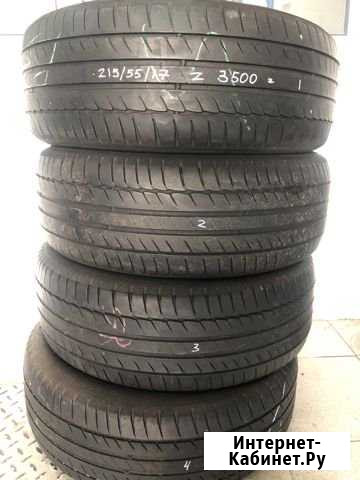 Michelin primacy hp 215/55R17 - 4шт б/у Анапа - изображение 1