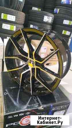 Литой диск Audi Black R17 5*112 d66.45 Липецк