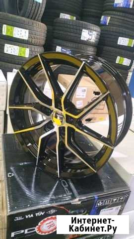 Литой диск Audi Black R17 5*112 d66.45 Липецк - изображение 1