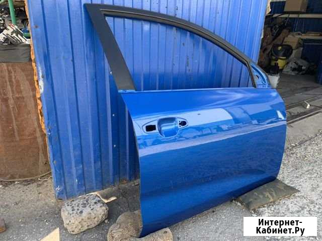 Дверь Kia Rio 4 Оригинал Синий Энгельс - изображение 1