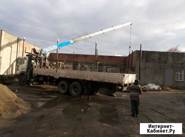 Услуги крана-манипулятора с автовышкой Армавир - изображение 1