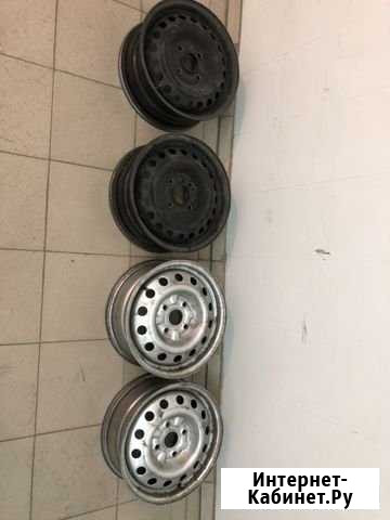 Продам стальные Диски r15 2 шт Кемерово - изображение 1