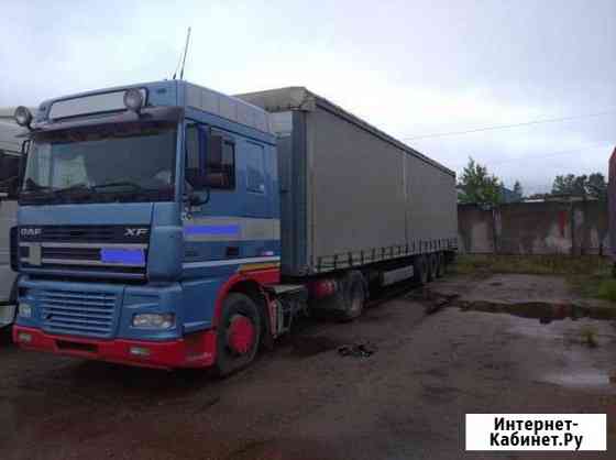 DAF XF95.430 + schmiz штора Тверь