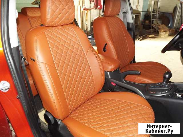 Авточехлы из экокожи Ромб + гарантия 365 дней Вологда - изображение 1