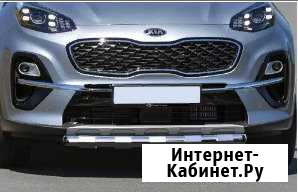 Защита переднего бампера Kia Sportage 2018 Вологда - изображение 1