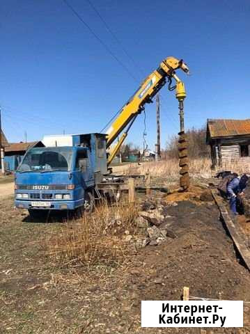 Ямобур, бурение под фундамент, сваи Коркино - изображение 1