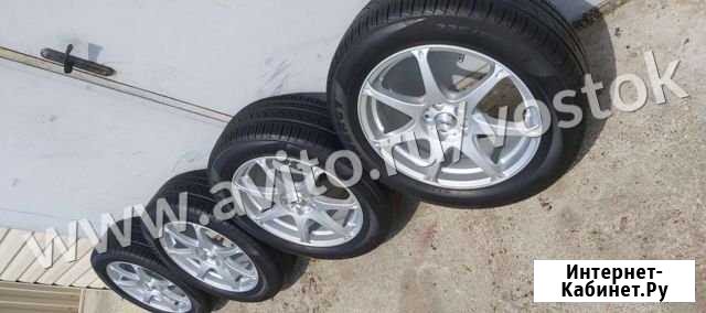 Manaray Sport R17 (5*100) + Шины 225/55 Pirelli Краснодар - изображение 1