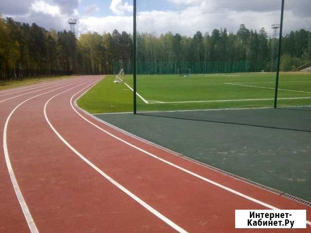 Монтаж спортивное покрытия.полимерные полы Екатеринбург - изображение 1