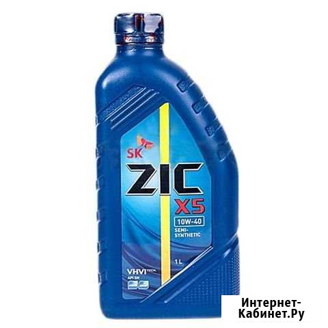 Масло моторное ZIC 10W40 X5 полусинтетика (1л) Краснодар - изображение 1