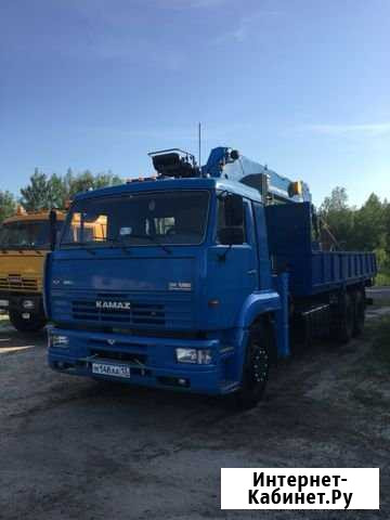 Продам камаз 65117 манипулятор кму кран борт Рязань - изображение 1
