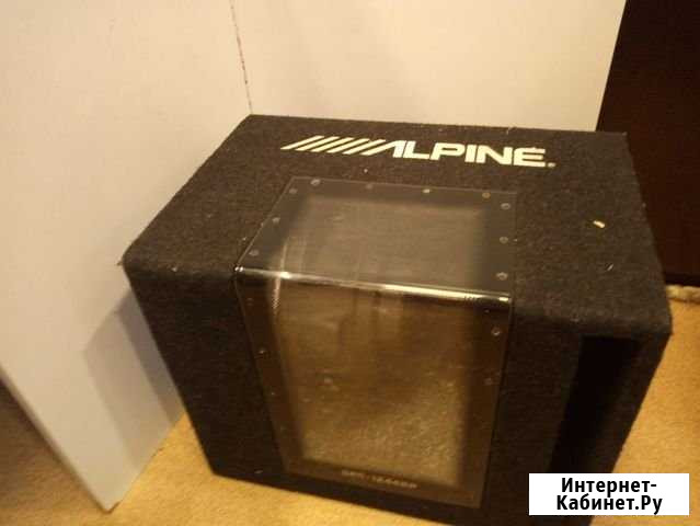 Сабвуфер автомобильный Alpine SBG-1244BP Ульяновск - изображение 1
