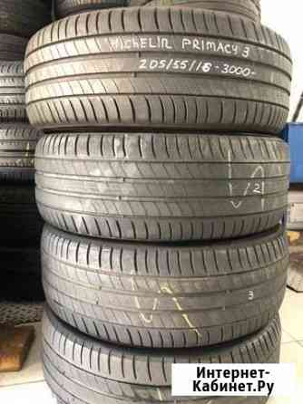 Michelin primacy 3 205/55/R16 -4шт б/у Анапа