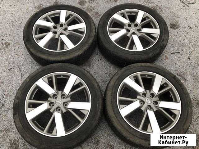 Ориг Литые Диски R20 Nissan 5x114.3 + Датчики Давл Тула - изображение 1