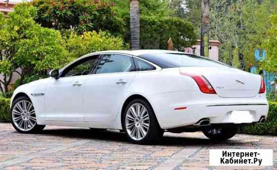 Jaguar XJ Long White Авто на Свадьбу Санкт-Петербург