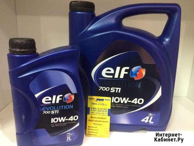 Масло эльф ELF 10W40 4л Уфа - изображение 1