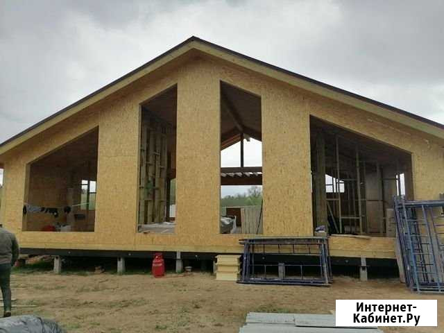 Строительство домов из сип-панелей, бань и кровли Липецк - изображение 1