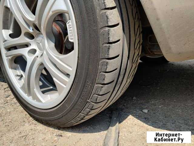 Шины Dunlop лето 255 45 R18 цена за пару Калининград - изображение 1