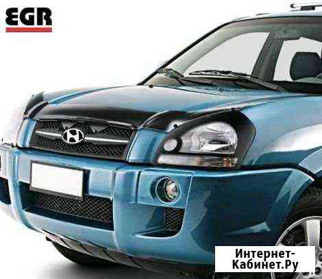 Дефлектор капота Hyundai Tucson 2004-2009 Смоленск