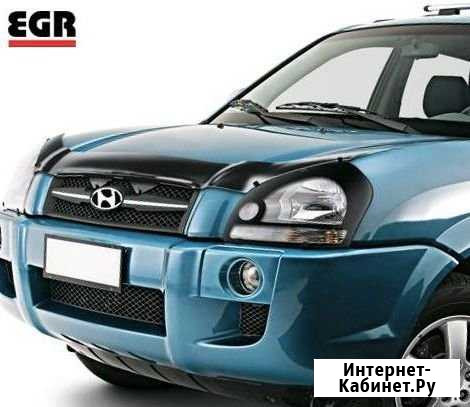 Дефлектор капота Hyundai Tucson 2004-2009 Смоленск - изображение 1