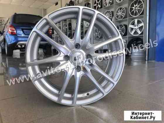 Диски LS 362 4x100 r16 #773 серебро лучи Тольятти