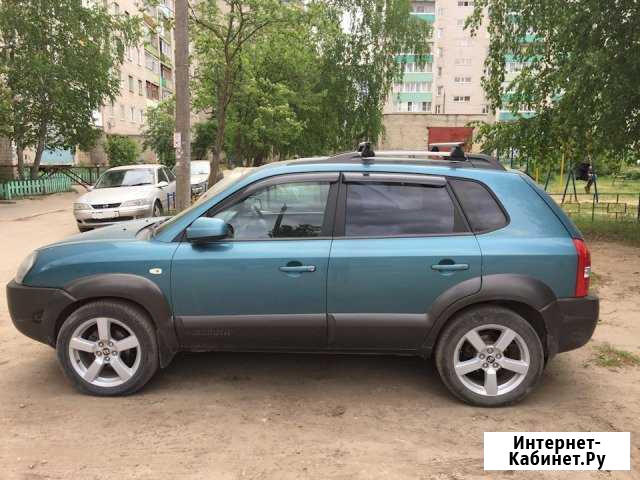 Багажник на высокий рейлинг Хундай Туксон+монтаж Краснодар - изображение 1