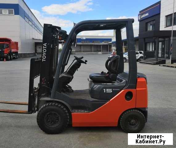 Вилочный погрузчик дизельный toyota 62-8FD15 Б/У Екатеринбург - изображение 1