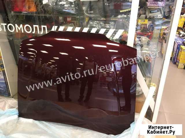 Капот ваз 2114-2115 в цвет кузова портвейн Екатеринбург - изображение 1