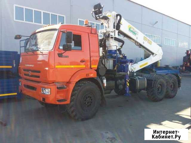 Тягач 53504 (43118) с кму иф-300 камаз Нижневартовск - изображение 1