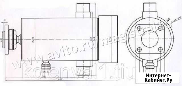 Гидроцилиндр 45142 подъема кузова Набережные Челны - изображение 1