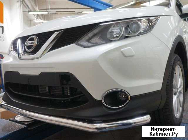 Защита бампера передняя Nissan Qashqai j11 Кемерово - изображение 1