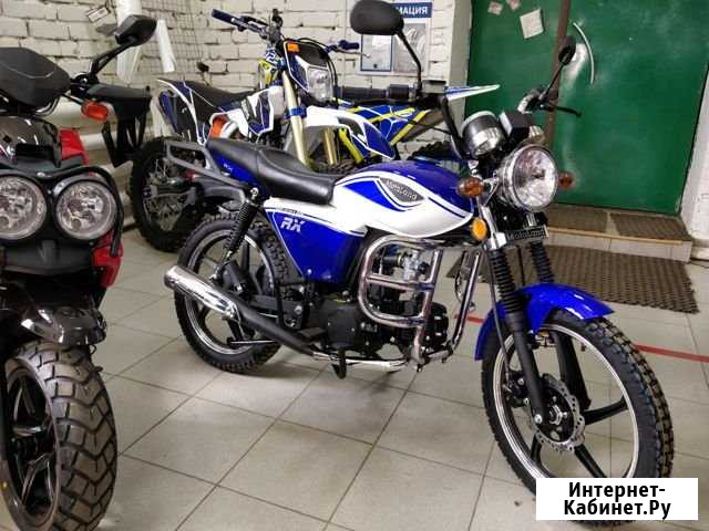 Мотоцикл Альфа RX 125/50 дисковый тормоз Киров - изображение 1