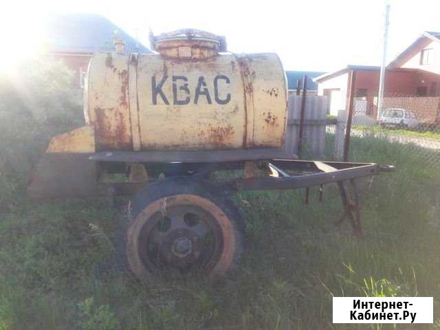 Квасная бочка 900 л. (бочка прицеп) Кинель - изображение 1