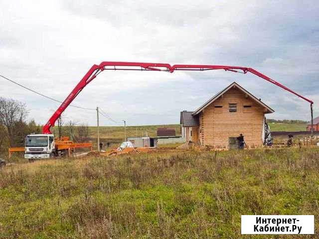 Услуги автобетононасоса 22м,37м Пермь - изображение 1