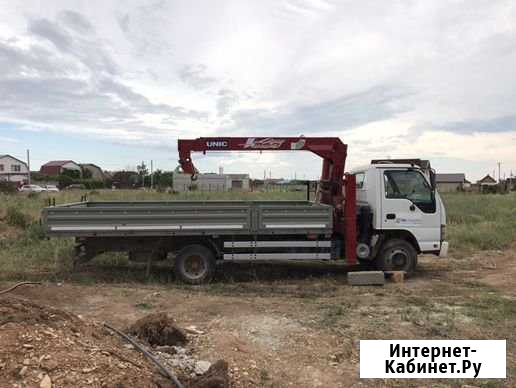 Isuzu NQR75 2010г.в. Кран-манипулятор unic 3т 8м Севастополь - изображение 1