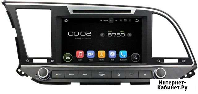 Головное устройство carmedia KD-8207 Elantra j6 Выселки - изображение 1