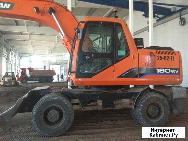 Экскаватор колёсный полноповоротный Doosan S180 Саратов - изображение 1
