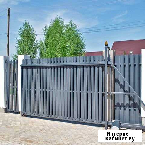 Забор под ключ из Профнастила Штакетника Рабица Чехов - изображение 1