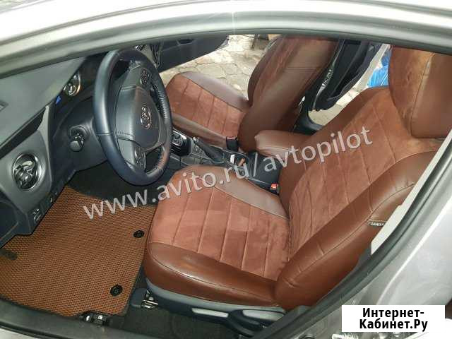 Авточехлы из Алькантары для Тойота Королла Казань - изображение 1